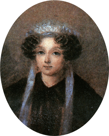 Мария Ивановна Гоголь-Яновская (рожд. Косяровская), мать Н. В. Гоголя. 1830-е